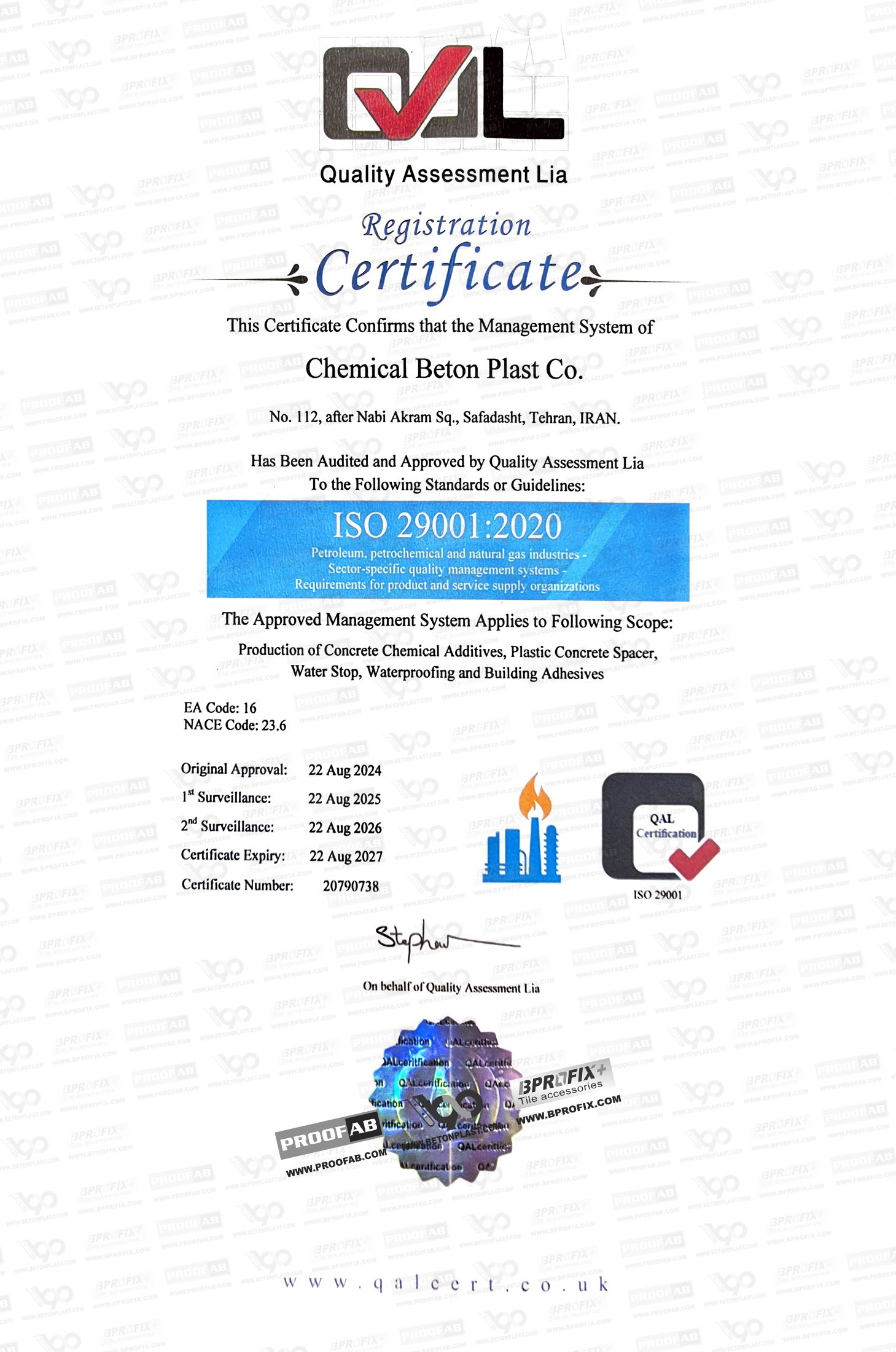 ISO 2020-2027