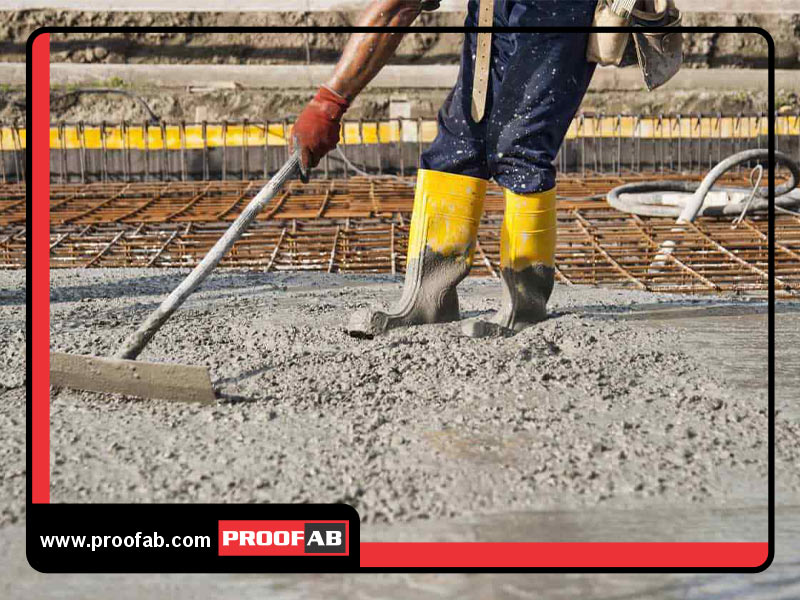 فوق روان کننده بتن دیرگیر چگونه اجرا می‌شود؟