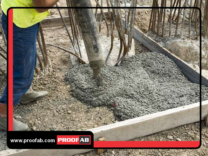 اجرای فوق روان کننده کربوکسیلاتی بتن برای فونداسیون