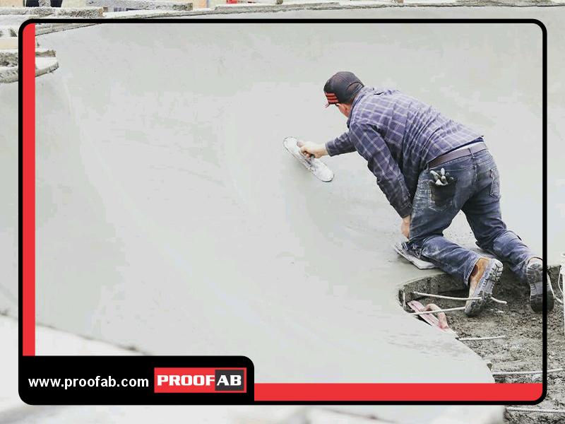 بتن ریزی کف با ژل میکروسیلیس  