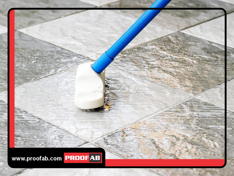 پاک کردن سیمان از روی سرامیک