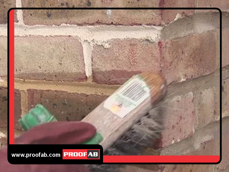 پاک نمودن سیمان و شوره از آجر 