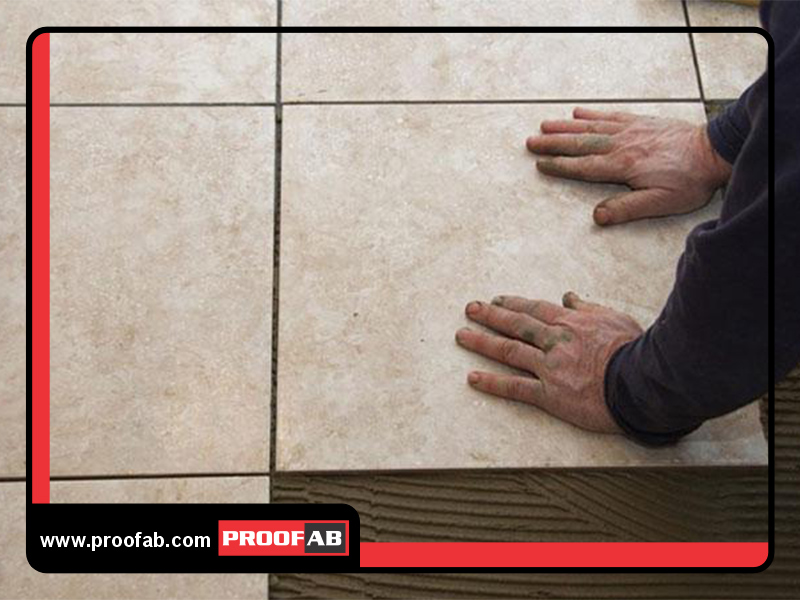 نصب سرامیک با چسب خمیری کاشی