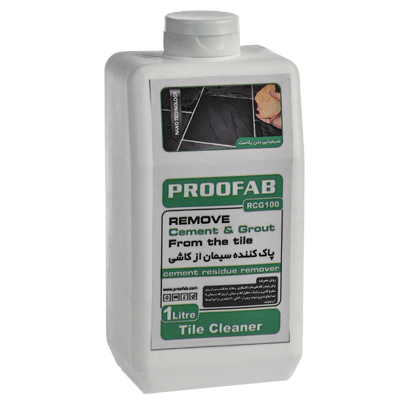 پاک کننده سیمان از کاشی