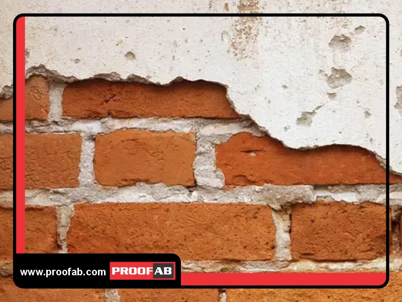 تمیز کردن آجر نما
